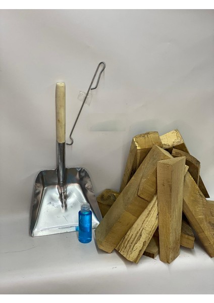 Soba, Şömine 20 kg Kesilmiş Kuru Odun . Kürek, Soba Açacağı, Tutuşturma Jeli