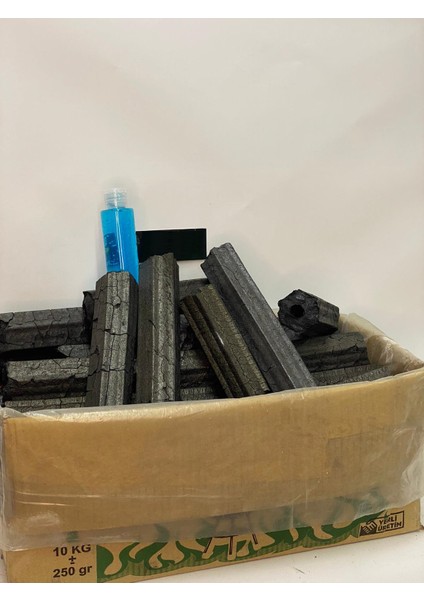 Delikli Pres Mangal Kömürü 10 kg Jel