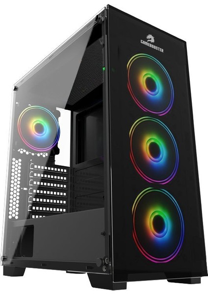 GB-PE05B 600w 80+ USB3.0 Full Siyah Tempered Glass RGB Fanlı Gaming Kasa (JBST-GBPE05B)