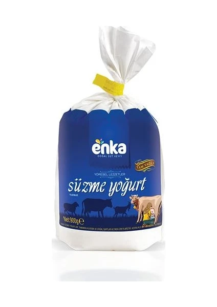 Enka Tam Yağlı Süzme Yoğurt (900 G)