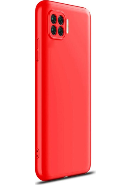 Oppo Reno 4 Lite Kılıf Double Dip 360 Protective Kırmızı