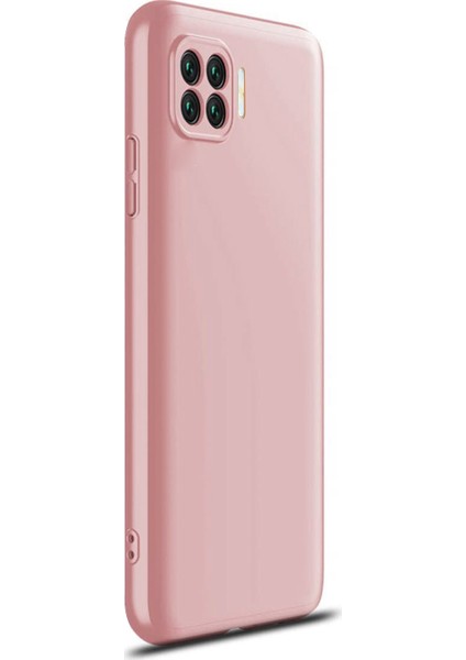 Oppo Reno 4 Lite Kılıf Double Dip 360 Protective Rose Gold