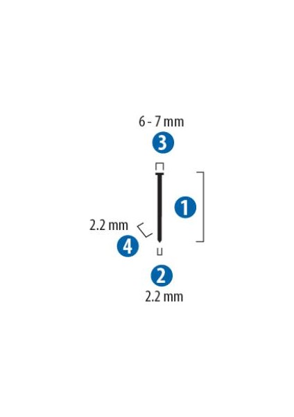 Red Hıt Red Hit ST18 Zımba Çivisi 18 mm