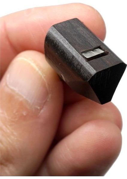 Mujingfang Mini Abanoz Enstrüman Rende Düz 21 mm