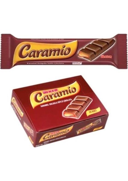 Caramio Karamelli Baton Çikolata 32G x 24 Adet