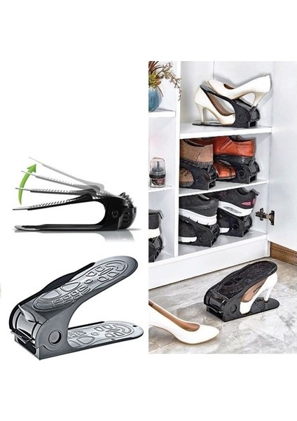 Ayakkabı Rampası Kademeli Rampa Siyah 32 Adet fiyatları