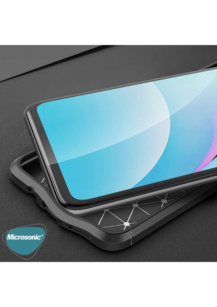 Xiaomi Mi 10T Lite Kılıf Deri Dokulu Silikon Siyah indirimleri