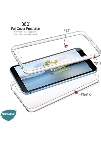 Huawei Y5P Kılıf 6 Tarafı Tam Full Koruma 360 Clear Soft Şeffaf modelleri