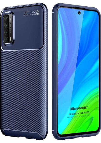 Huawei P Smart 2021 Kılıf Legion Series Lacivert