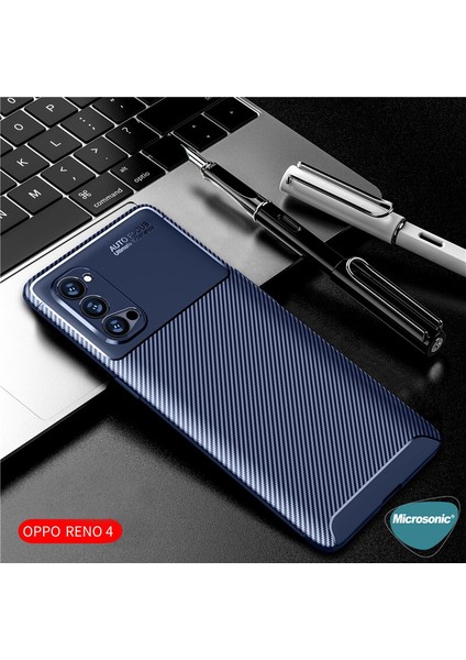 Oppo Reno 4 Kılıf Legion Series Lacivert