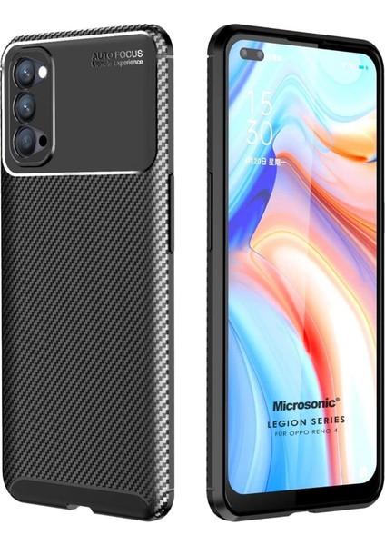 Oppo Reno 4 Kılıf Legion Series Siyah