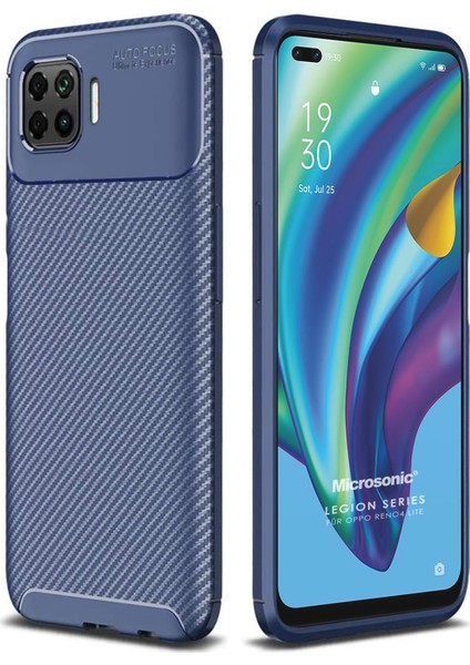 Oppo Reno 4 Lite Kılıf Legion Series Lacivert