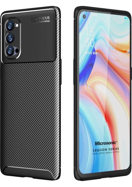 Oppo Reno 4 Pro Kılıf Legion Series Siyah