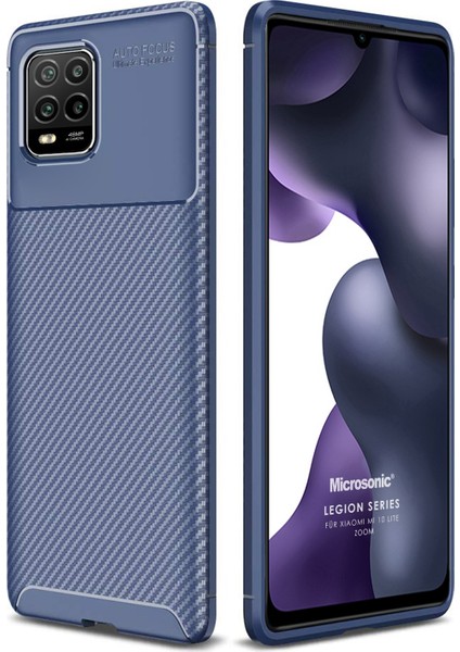 Xiaomi Mi 10 Lite Zoom Kılıf Legion Series Lacivert