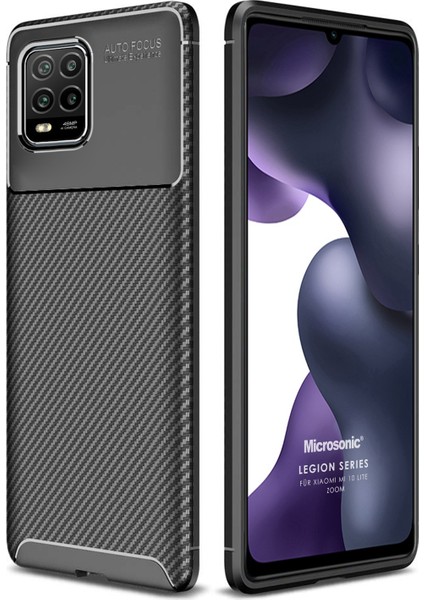 Xiaomi Mi 10 Lite Zoom Kılıf Legion Series Siyah