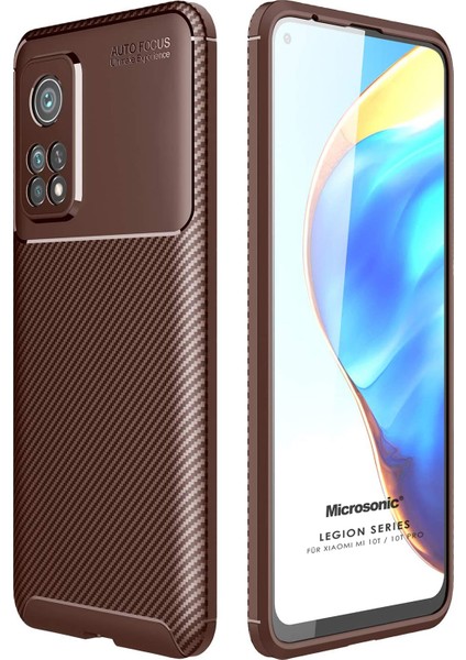 Xiaomi Mi 10T Kılıf Legion Series Kahverengi