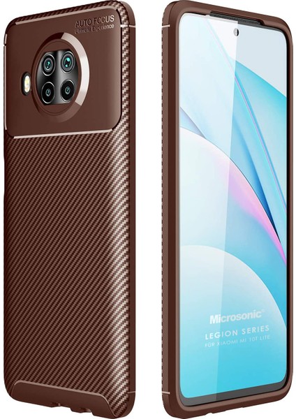 Xiaomi Mi 10T Lite Kılıf Legion Series Kahverengi