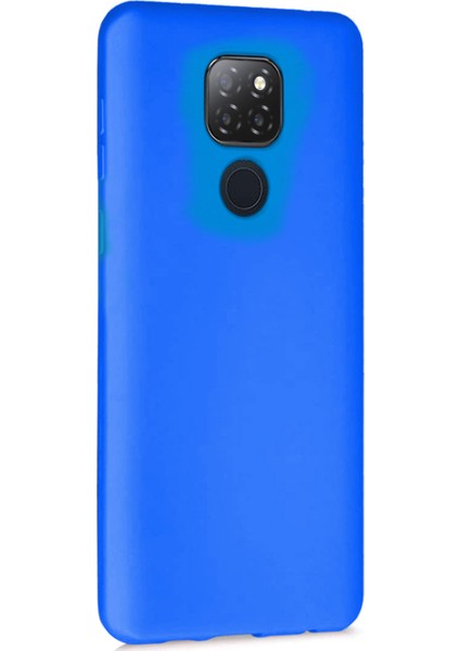 Matte Silicone General Mobile GM 20 Kılıf Mavi