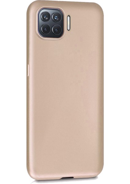 Matte Silicone Oppo A73 Kılıf Gold