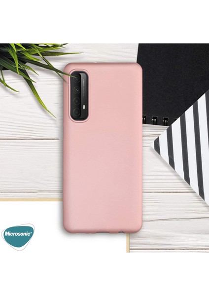 Matte Silicone Realme 7 Kılıf Mor modelleri