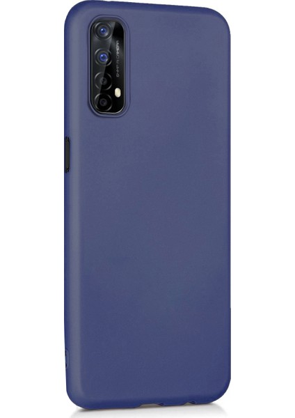 Matte Silicone Realme 7 Kılıf Lacivert fiyatları