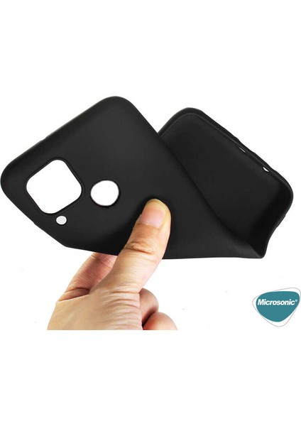Matte Silicone Realme C15 Kılıf Lacivert