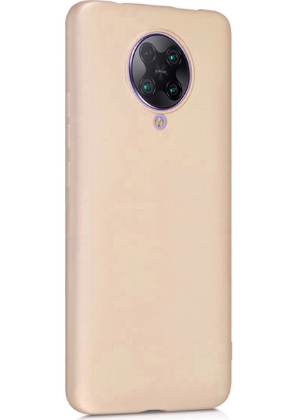 Matte Silicone Xiaomi Redmi K30 Pro Kılıf Gold fiyatları
