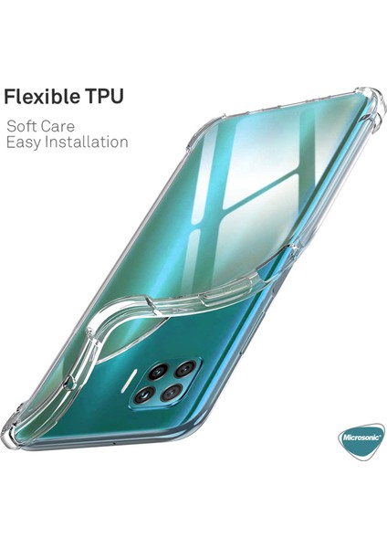 Oppo Reno 4 Lite Kılıf Shock Absorbing Şeffaf