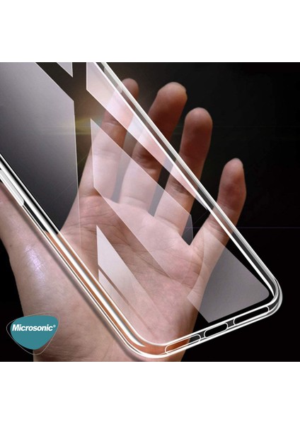 Huawei P Smart 2021 Kılıf Transparent Soft Beyaz