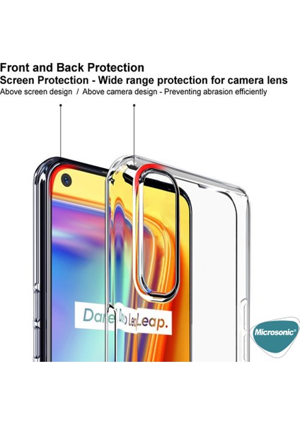 Realme 7 Kılıf Transparent Soft Beyaz indirimleri