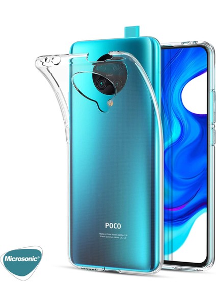 Xiaomi Redmi K30 Pro Kılıf Transparent Soft Beyaz