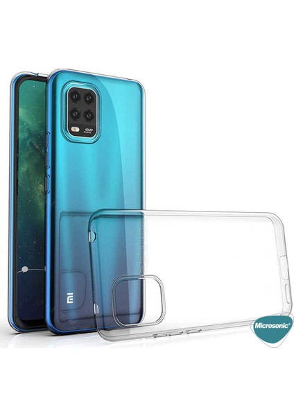 Xiaomi Mi 10 Lite Zoom Kılıf Transparent Soft Beyaz indirimleri