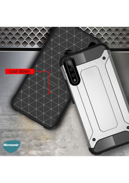 Huawei Y8P Kılıf Rugged Armor Rose Gold