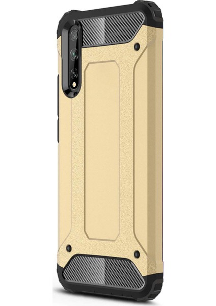 Huawei Y8P Kılıf Rugged Armor Gold