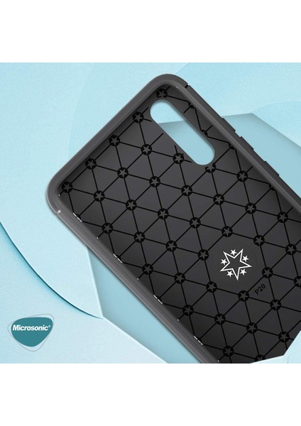 Samsung Galaxy M10s Kılıf Kickstand Ring Holder Siyah Rose