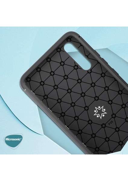 Huawei Y6 2019 Kılıf Kickstand Ring Holder Lacivert