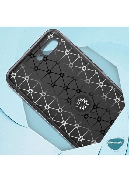 Apple iPhone 8 Plus Kılıf Kickstand Ring Holder Siyah