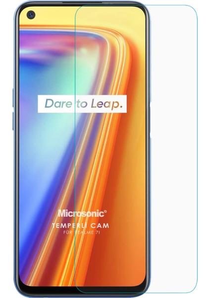 Realme 7i Tempered Glass Cam Ekran Koruyucu