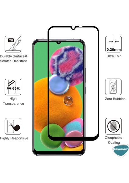 Xiaomi Mi 10 Lite Zoom Tam Kaplayan Temperli Cam Ekran Koruyucu Siyah modelleri