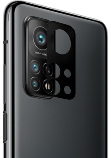 Xiaomi Mi 10T Kamera Lens Koruma Camı V2 Siyah
