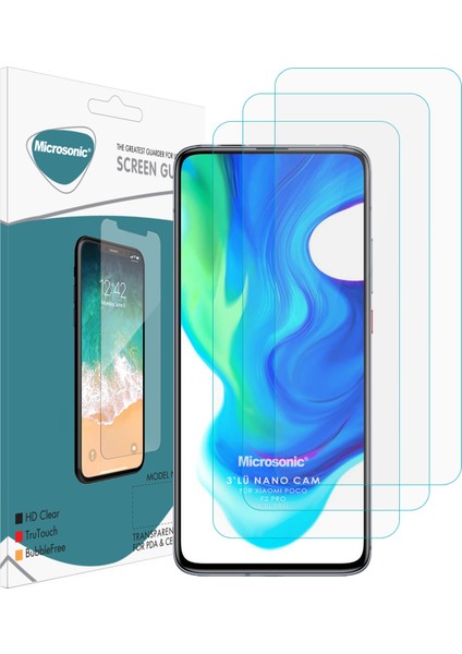 Xiaomi Redmi K30 Pro Screen Protector Nano Glass (3 Pack)