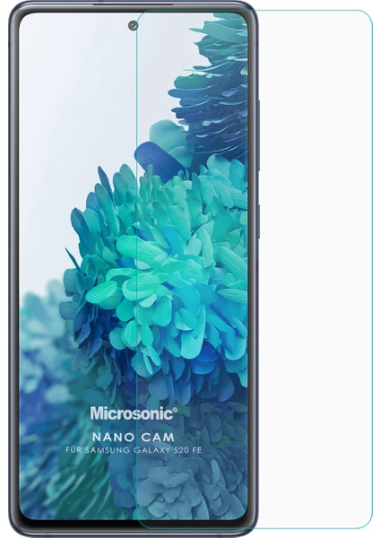 Samsung Galaxy S20 FE Nano Glass Cam Ekran Koruyucu