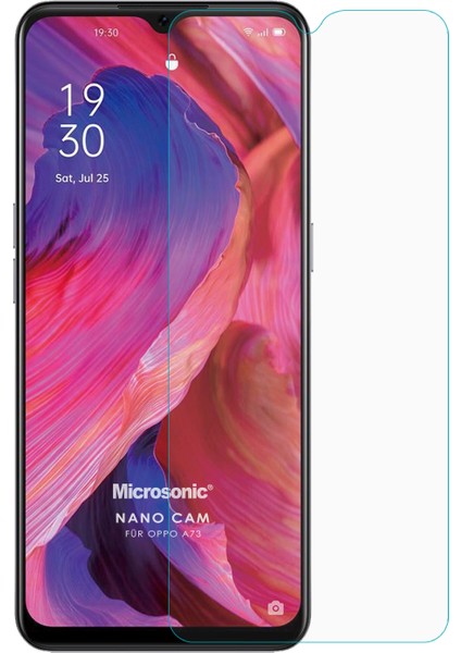 Oppo A73 Nano Glass Cam Ekran Koruyucu