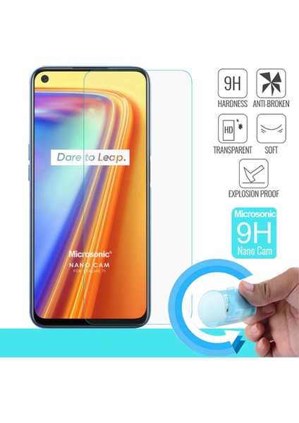 Realme 7i Nano Glass Cam Ekran Koruyucu