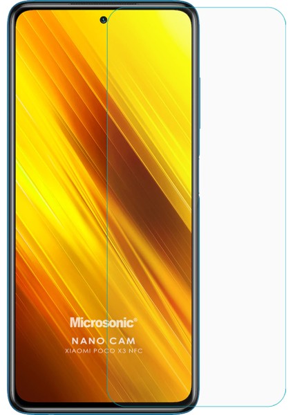 Xiaomi Poco X3 NFC Nano Glass Cam Ekran Koruyucu