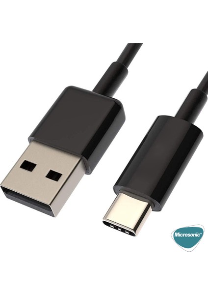 Type-C To USB Kablo, Macbook iOS Typ-C To USB Dönüştürücü Adaptör Kablo Siyah