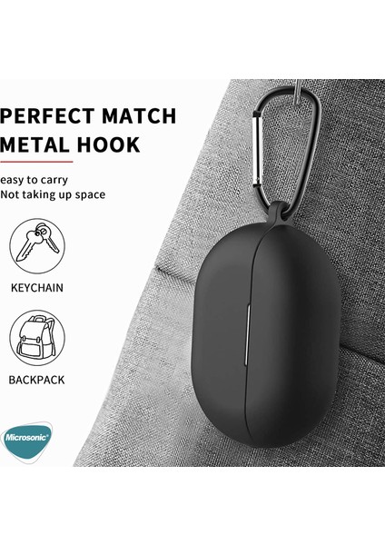 Huawei Freebuds Pro Mat Silikon Kılıf Gri modelleri