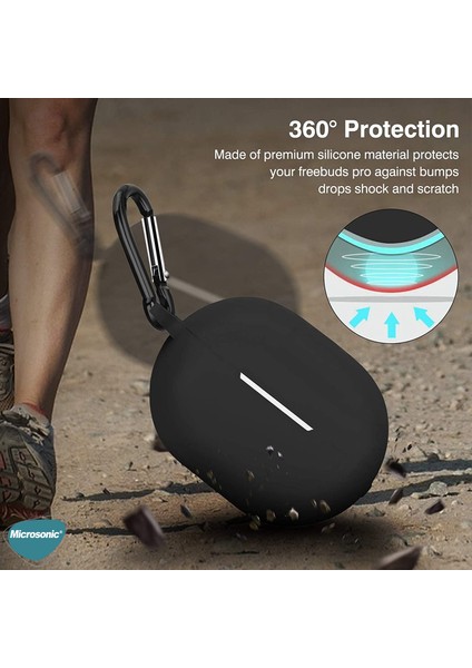 Huawei Freebuds Pro Mat Silikon Kılıf Lila indirimleri