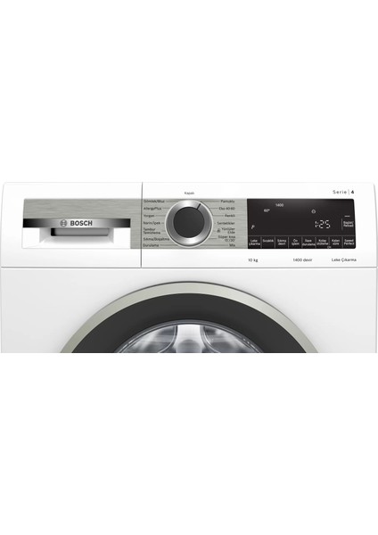 WGA254X0TR 10 kg 1400 Devir Çamaşır Makinesi