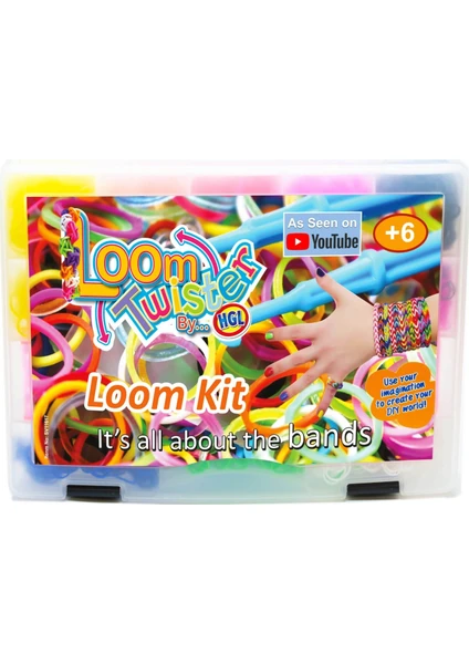 Loom Twister Bileklik Yapma Kiti